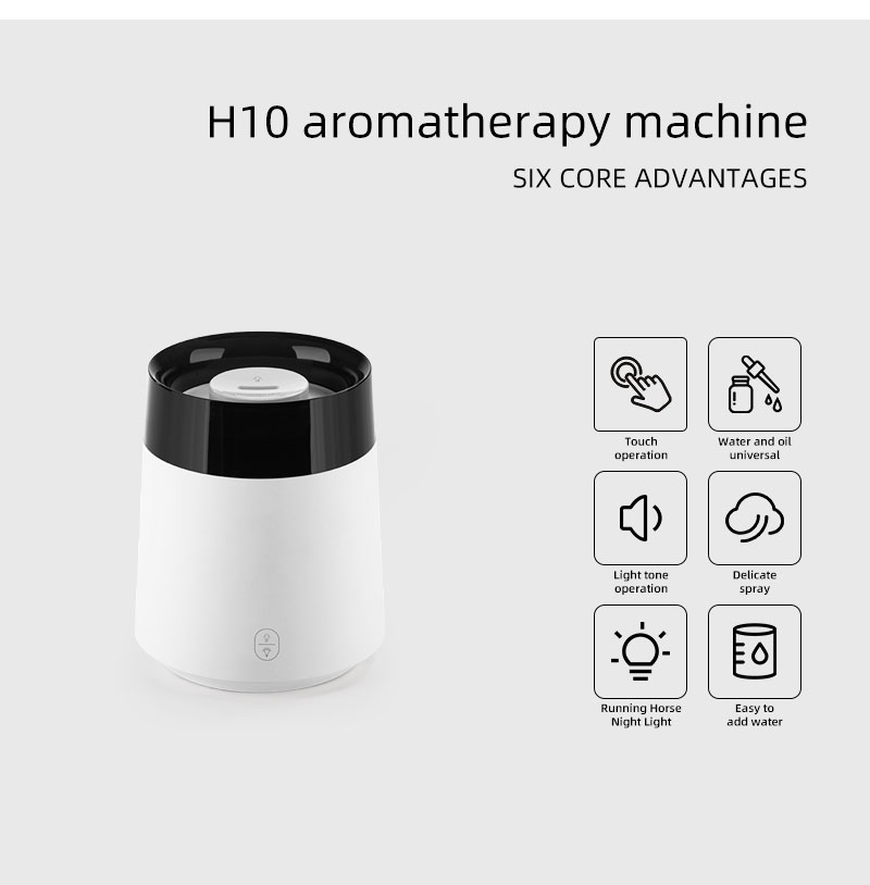 7 Colors  Air Humidifier Customized LOGO Home Direct Sale Essential Oil Ultrasonic Aroma Diffuser Aromatherapy