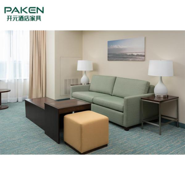 Hotel / Apartment Room Furniture Sets with Sofa Bed & Dining Area & Living Area