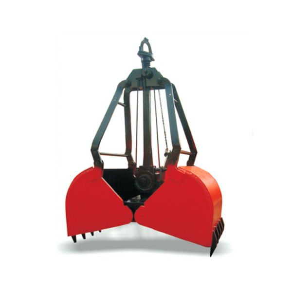 Orange Peel Type Grab Bucket Clamshell Bucket for 5-50t Excavators with Remote Control