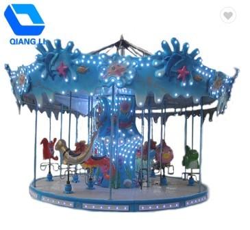 Outdoor Mini Portable Small Merry Go Round Carousel For Kids Carnival Games