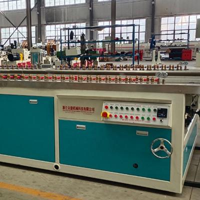 Manufacturing Plant Automatic Pvc Hollow Sheet Making Machine with Twin Screw Type