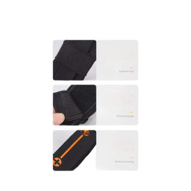 Colarão tático durável e confortável para cães grandes - ajustável, respirável e refletor para máxima segurança