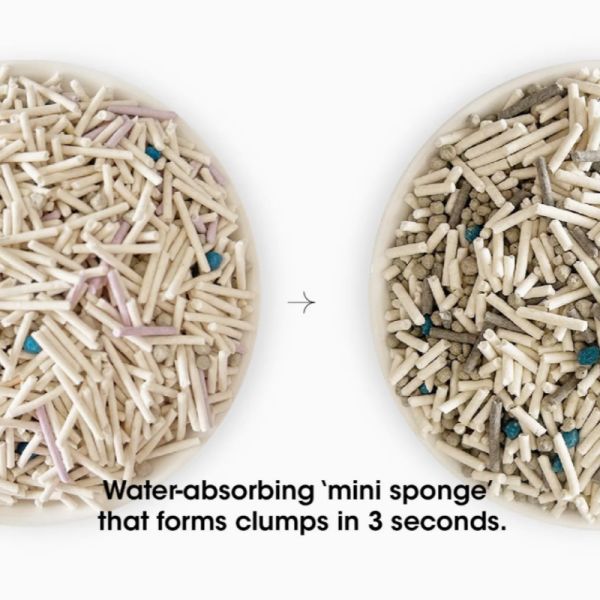 Natural Degradation Tofu and Bentonite Mixed Cat Litter Dust Free Eco Friendly Fast Clumping