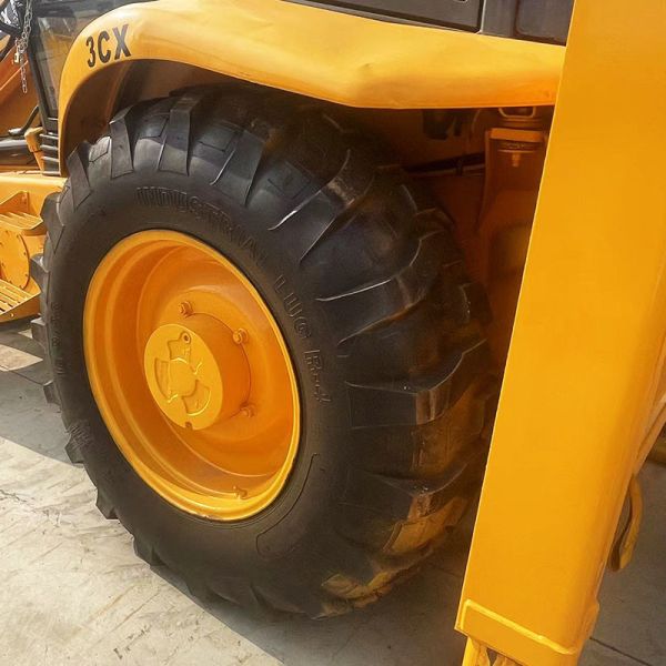 Jessebo 4CX Used Backhoe Loader 67kw Rared Power Second Hand Backhoe Loader