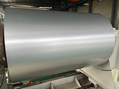 Ligação 8011 H14 Chapa de alumínio revestida de cor prateada de 0,23 mm de espessura bobina de alumínio pré-pintada de qualidade alimentar para fabricação de tampas de vinho