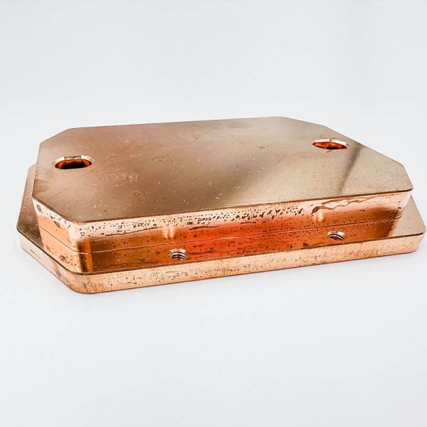 Customized Machining Copper Parts For Computer CPU / Lighting Industry