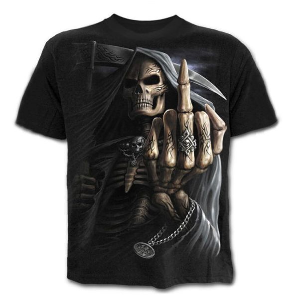 new designer hot sell the fashionable printing logo skull tee shirts wholesale