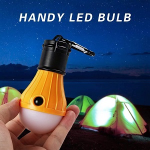 Tent Lamp Portable LED Tent Light Clip Hook Hurricane Emergency Lights LED Camping Bulb Camping Tent Lante