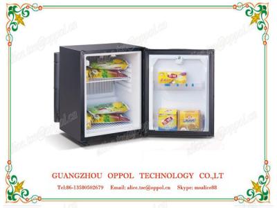 OP-617 Black Color Solid Door Tea Storage Cooled Hotel Mini Freezer