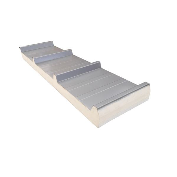 White PIR PU PUR Insulated Sandwich Roof Panels For Warehouse 1130mm Width