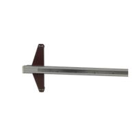Taille de la règle 6cm de compensation d'appareil de mesure de voie ferroviaire de Kingrail