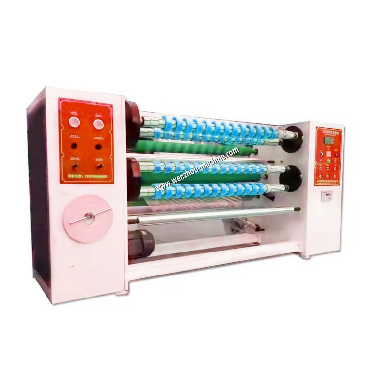Automatic BOPP Self Adhesive Tape Slitting Machine