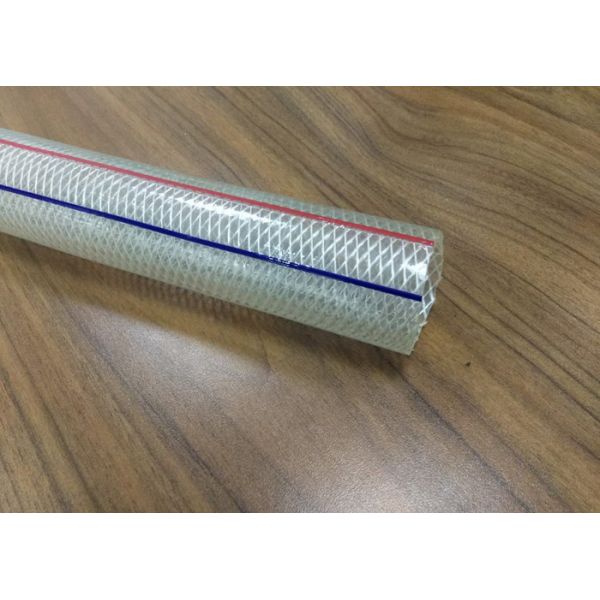 12mm PVC Braided Hose Pipe 1 / 2 Inch Chemical Resistant For Conveying Liquids