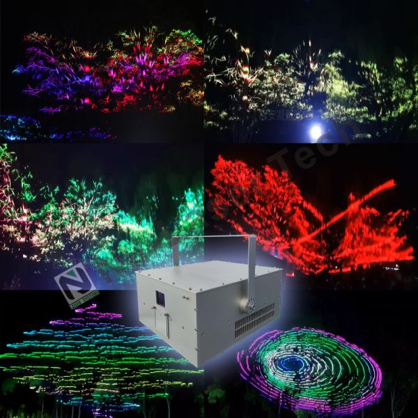 Programmable Laser Light Show For Events Festival Rave Concert Stadium Christmas Music
