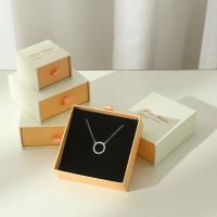 Conjunto de cosméticos personalizados cajón deslizante rígido extraíble joyería embalaje de regalo caja de papel con inserto