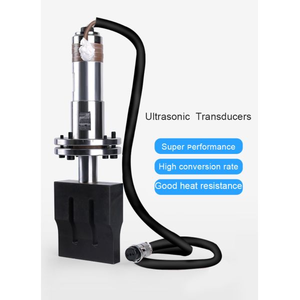 20KHz 15KHz Ultrasonic Transducer Generator , Mold Plastic Sheet Welding Machine 2000W
