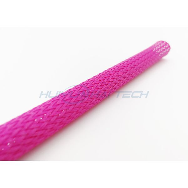 PC Computer Braided Sleeving , Flexible Cable Management Braided Sleeving