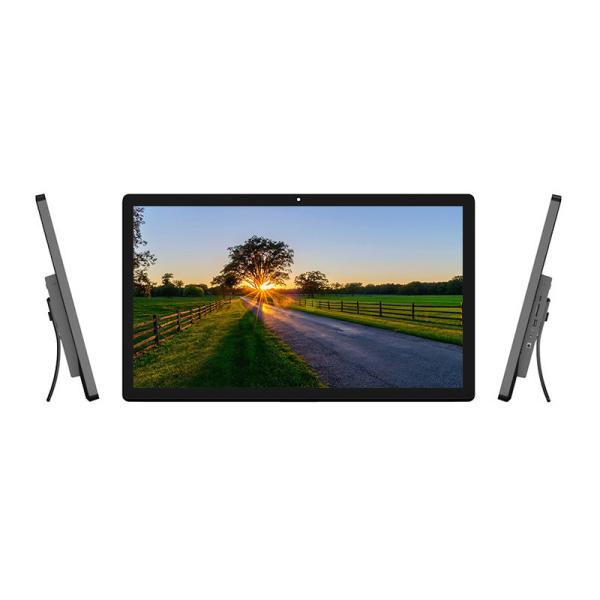 New style Guangzhou media 23.6 24inch  menu board digital signage advertising player screens for restaurant