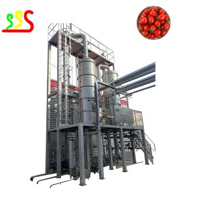 Linha de produção crua da ketchup de tomate 6,5 toneladas pela hora automática