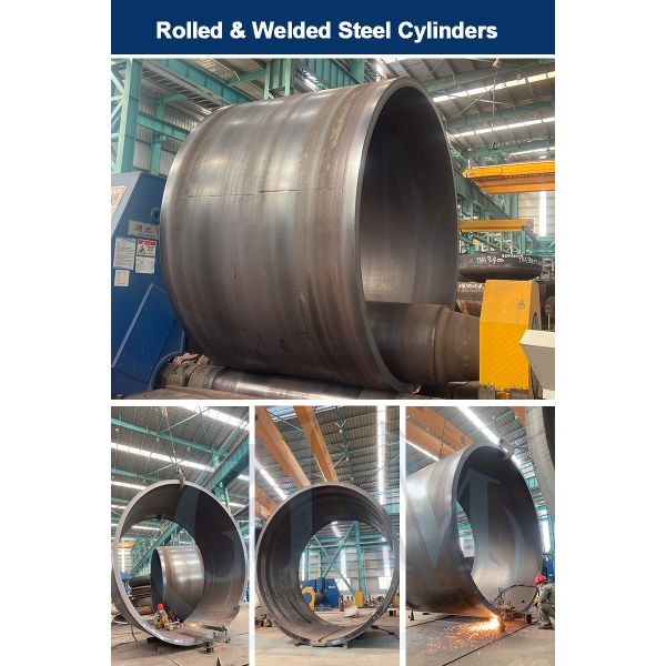 Carbon Steel Rolled Plate Cylinders| GLM Metal Rolled Products