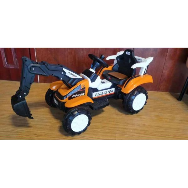 2023 Niños Tractor eléctrico En coche para niños 6V Jugador de música Rango de edad 5-7 años