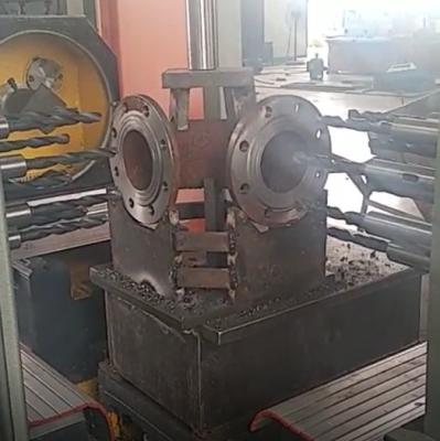Fire Hydrant Flange Processing High-precision Three-sided Multi-hole Drilling Machine