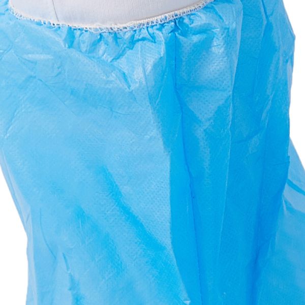 Haixin Foam Anti-skid Medical Shoe Cover Clean Room Disposable Long Boot Isolation Shoe Covers Protective Boot Cover