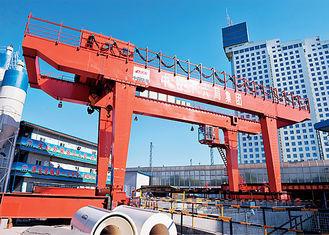 Lifting Equipment Electric Gantry Crane , Subway Construction Rail Mounted Gantry Crane