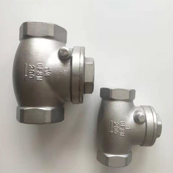 30 дней Возврат Frtnvlve инвестиции литье нержавеющей стали 200 Пси Swing Check Valve