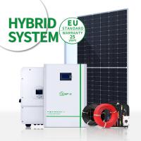 Sistema híbrido da célula solar pequena do sistema 5KW 8KW 10KW das energias solares da casa