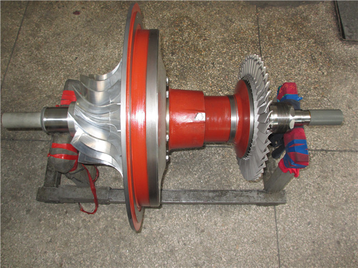 Robust Design Turbo Spare Parts , Turbocharger Shaft High Efficiency Radial Flow