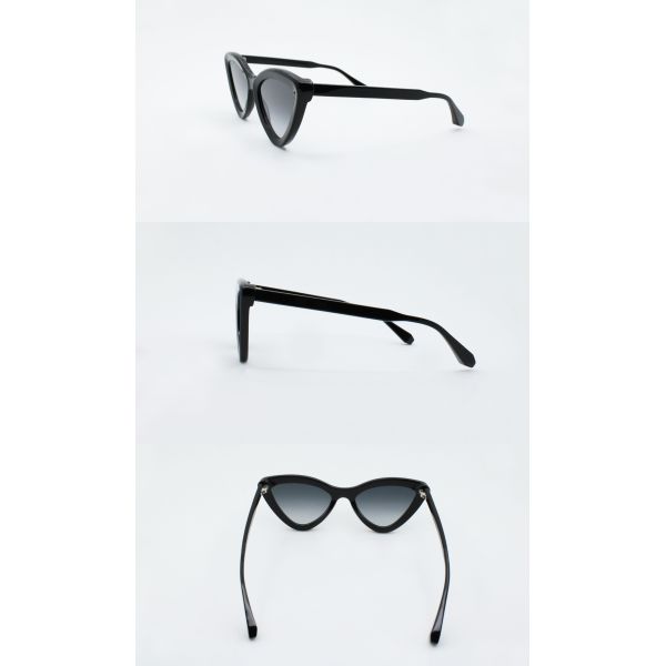 Cat Eye Vintage Sunglasses creative Designer Goggles Eyeglasses Unisex 3D idea Polarized sun lens UV 400 eye protection