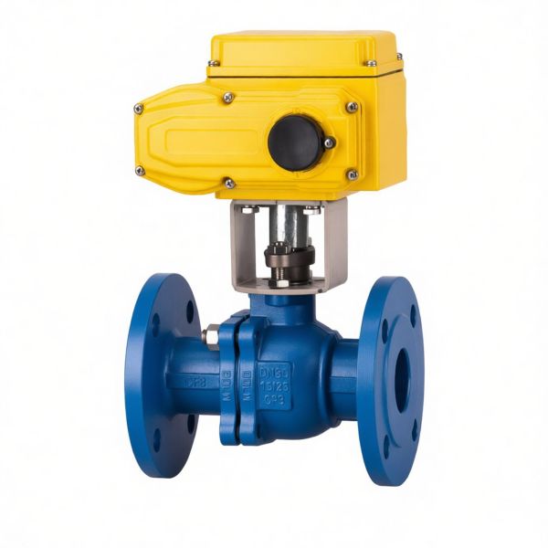 Carbon Steel Stainless Steel WCB Flange Hard-sealed Electric Adjustable Ball Valve Ordinary Intelligent TypeDC24VAC110V220V380V