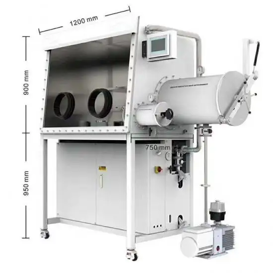 Лаб 2000 интегрированная односторонняя система перчаток для производства литий-ионных батарей