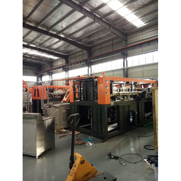 Low Energy Consumption Semi Auto Blowing Machine Making Hot - Filling Bottles