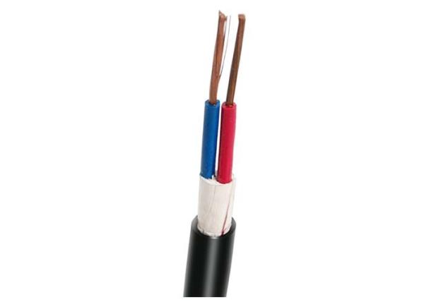 Stranded Copper Conductor Two Cores 1kV Pvc Jacket Cable / Pvc Insulated And Sheathed Cable