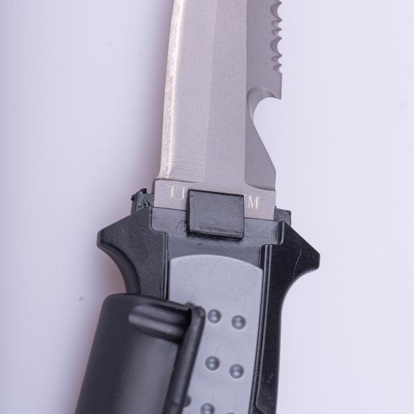 PC Handle Scuba Diving Knife Customized Color With Blunt / Sharptip Blades