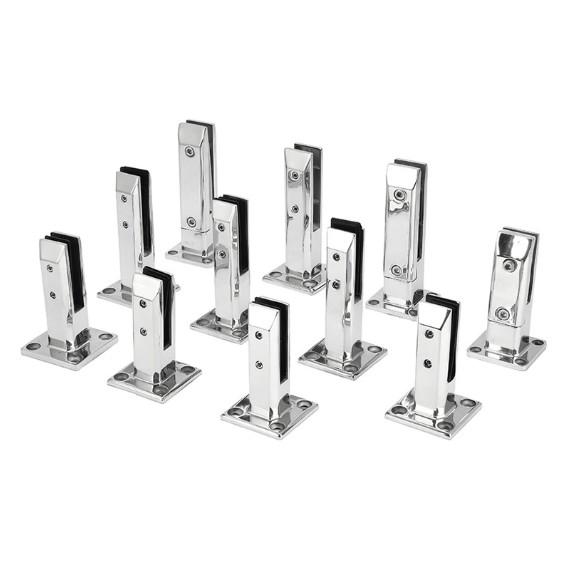 Side Mounted Glass Spigots Glass Pool Fence Matt Black White Golden Ss2205 Ss316 Ss304 Spigot