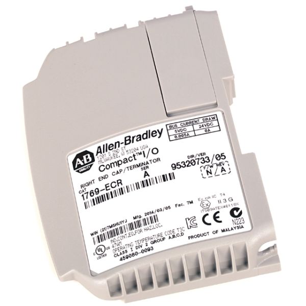 1769-ECR Allen Bradley End Cap Right  CompactLogix  Terminator
