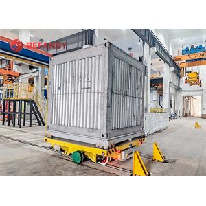 Heavy Load 19.2T Slinding Line Transfer Container Railway Cart