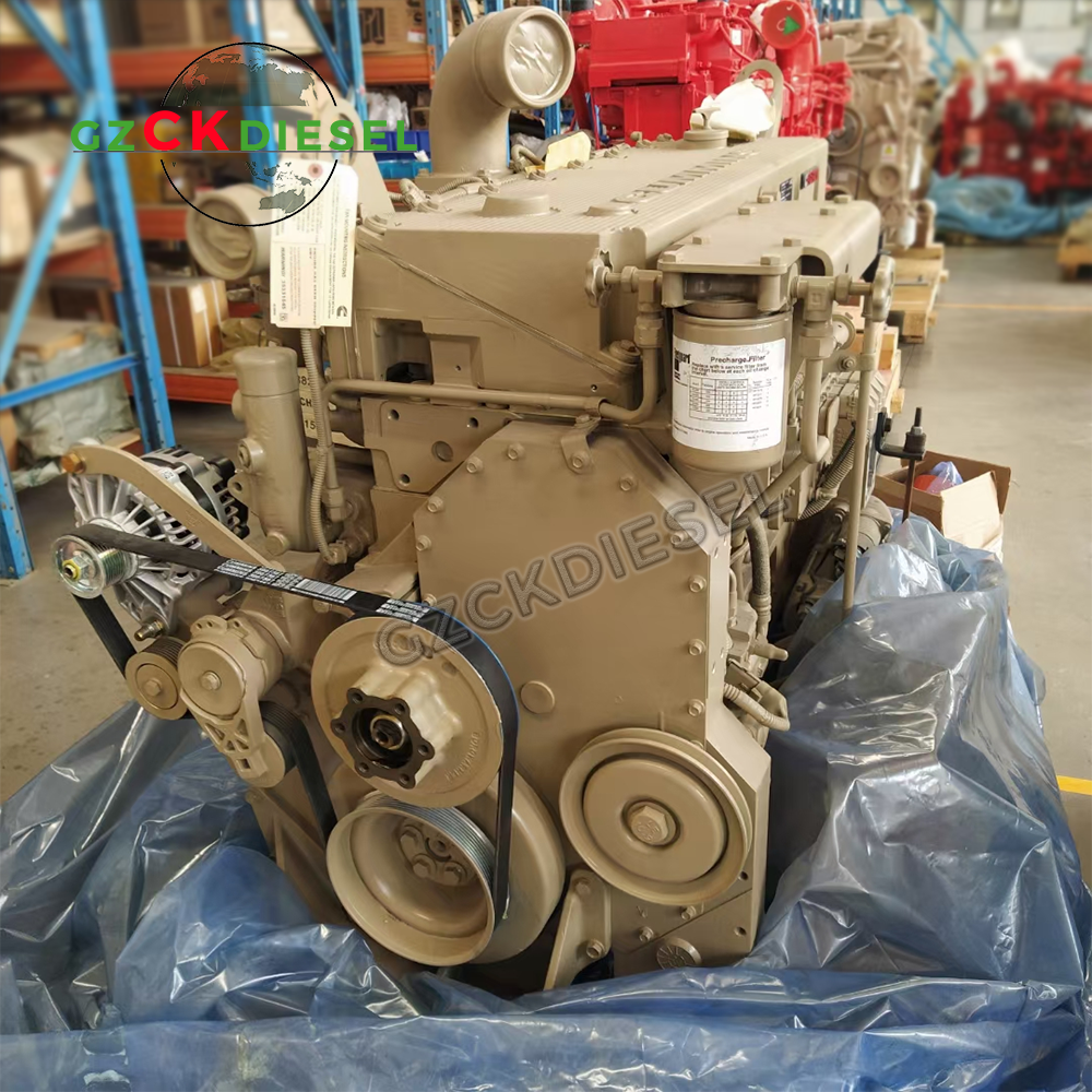 6 Cylinder QSM11 ISM11 Diesel Engine Assembly For Cummins Excavator