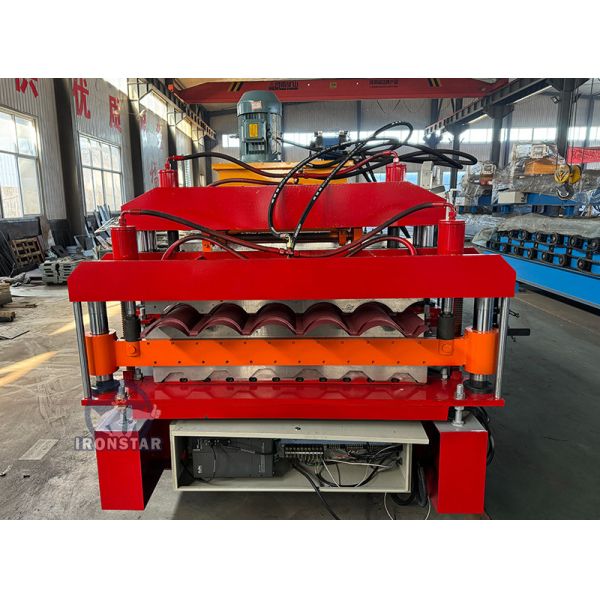 “Double Layer Roll Forming Machine 6 Rib Trapezoidal and 5 Rib Bamboo Tile 2 in 1 Roof Panel Making Machine”