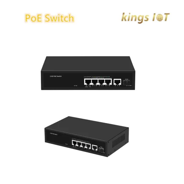 10g Uplink+2.5g Poe Ports, Higher Speed It Support Active Poe Standard, Automatically Detect and Identify The Pd's Power Standards