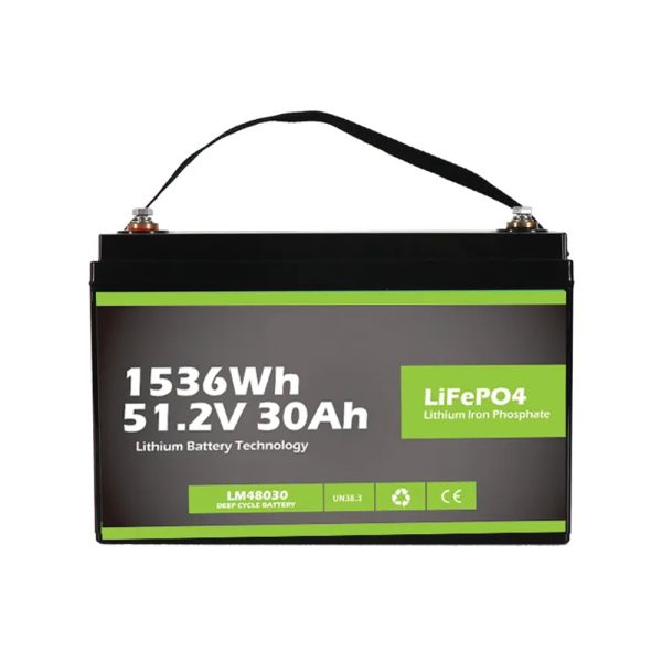 48V 105Ah Built-In BMS 4000 Cycles Electric Golf Cart Lithium Battery Pack Rechargeable