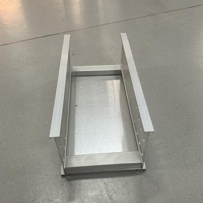 Anodizing Aluminum Cable Tray Medium Duty Width 100mm-1000mm For Indoor Outdoor