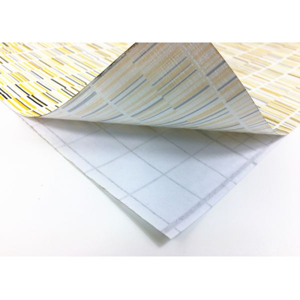 Strippable PVC Self Adhesive Wallpaper Moisture - Proof Custom Optional Color