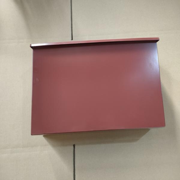 Wall Mounted Mailbox Outdoor Post Box Galvanized Steel Lockable Weatherproof