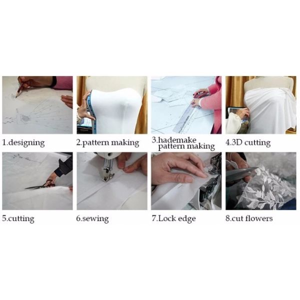 Sequin Strapless Arabic Long Mermaid Wedding Dress Red Color Customized Size