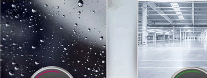 Настенный коммерческий кухонный кондиционер с дистанционным управлением 1950W