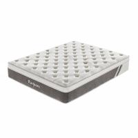 Matelas roulé pliable de lit de ressort de poche de mémoire de mousse de matelas confortable de lit